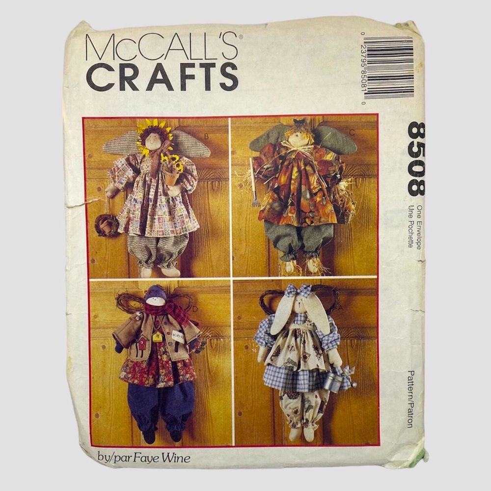 🪡 McCall’s Crafts 8508 Bag Holders Sewing Pattern